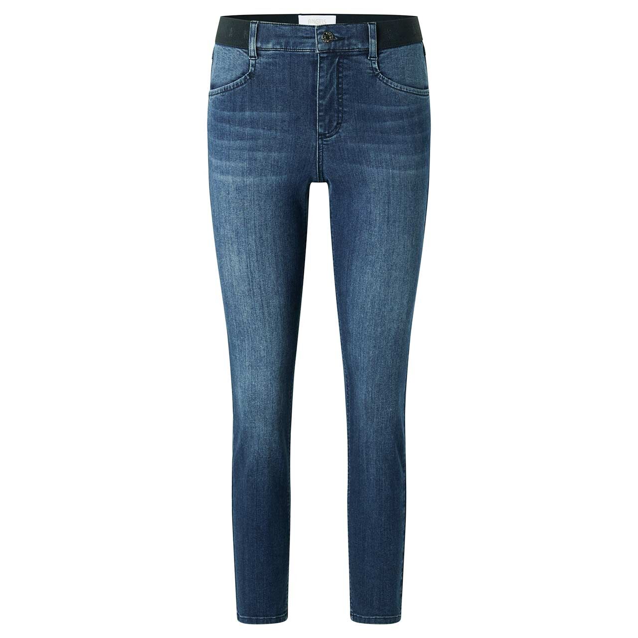 Damen 7/8 Jeans Ornella Sporty von Angels in Dunkelblau angewaschen, Vorderansicht