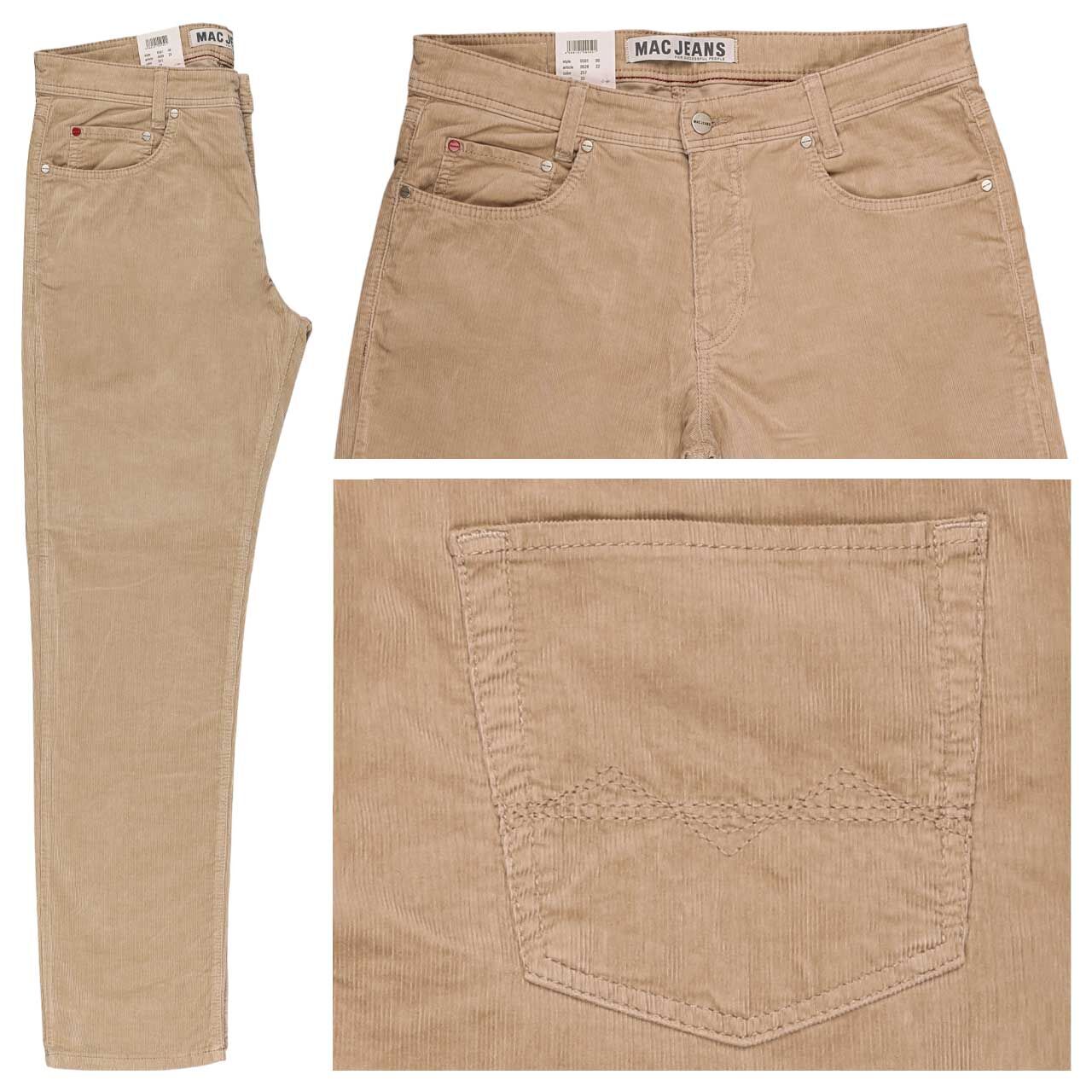 MAC Arne Cordhose golden terra
