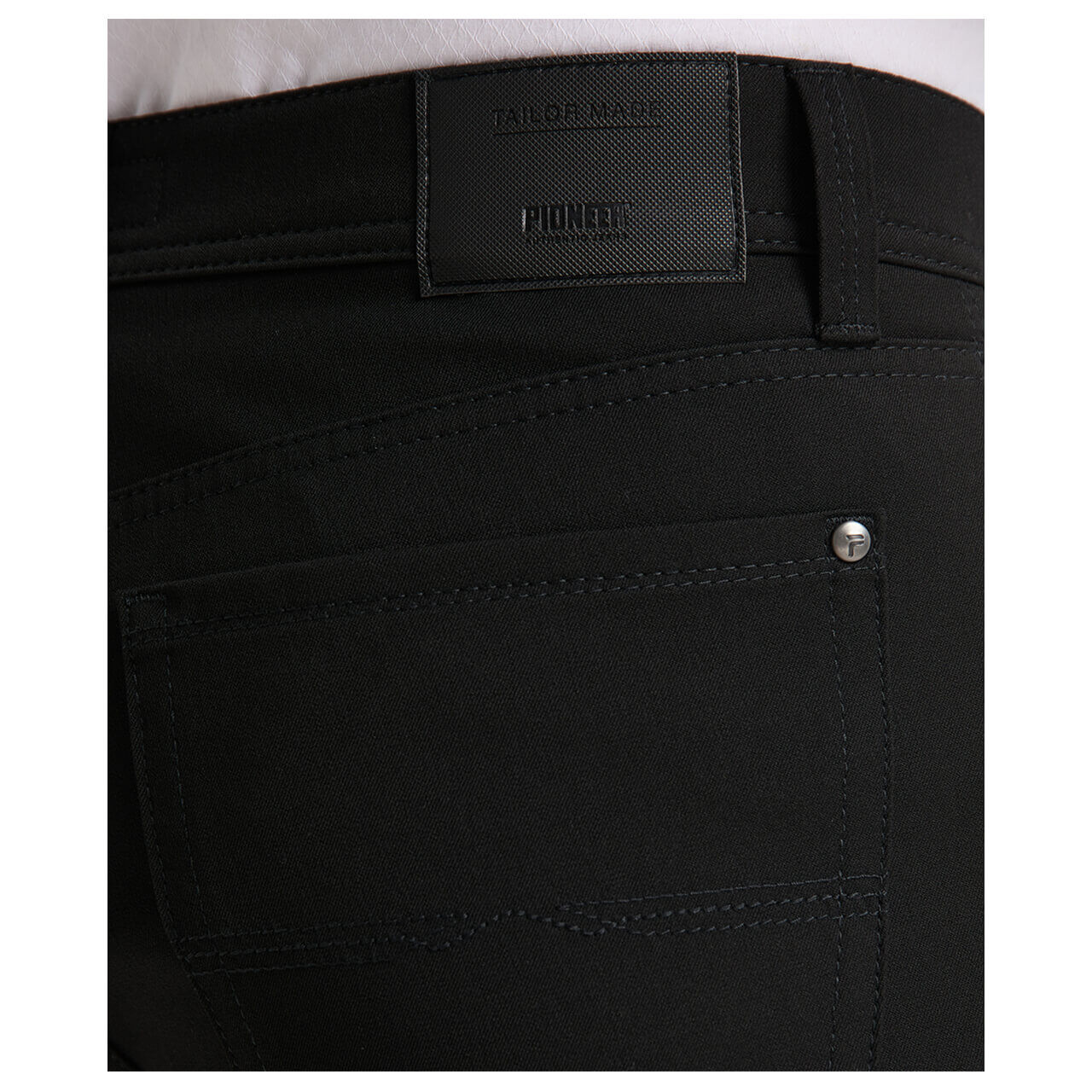 pioneer-jeans-rando-black-11-detail1 Pioneer Rando Ceramica Hose für Herren in Schwarz, FarbNr.: 11 / 9000