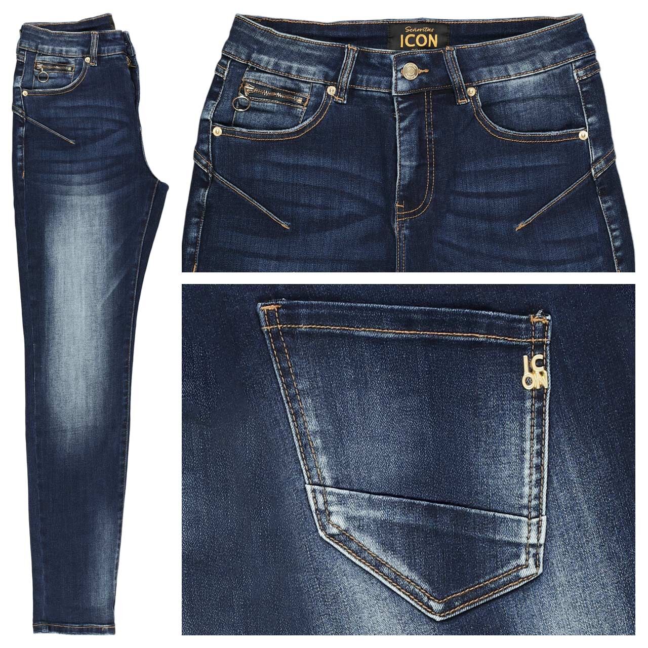 Senoritas ICON California Sunrise Jeans night clear