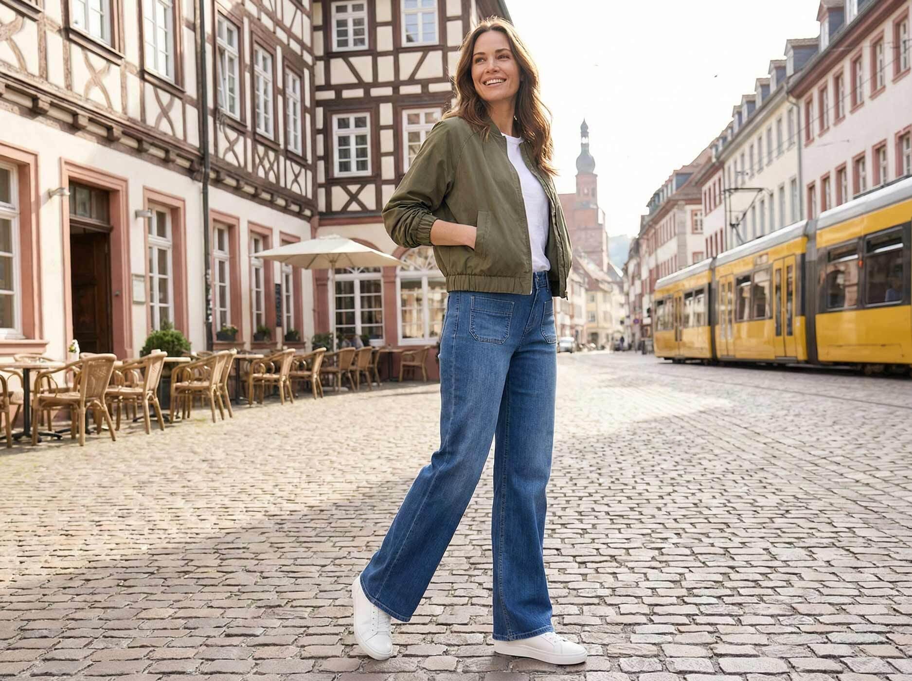 Frau mit Jeans Liz