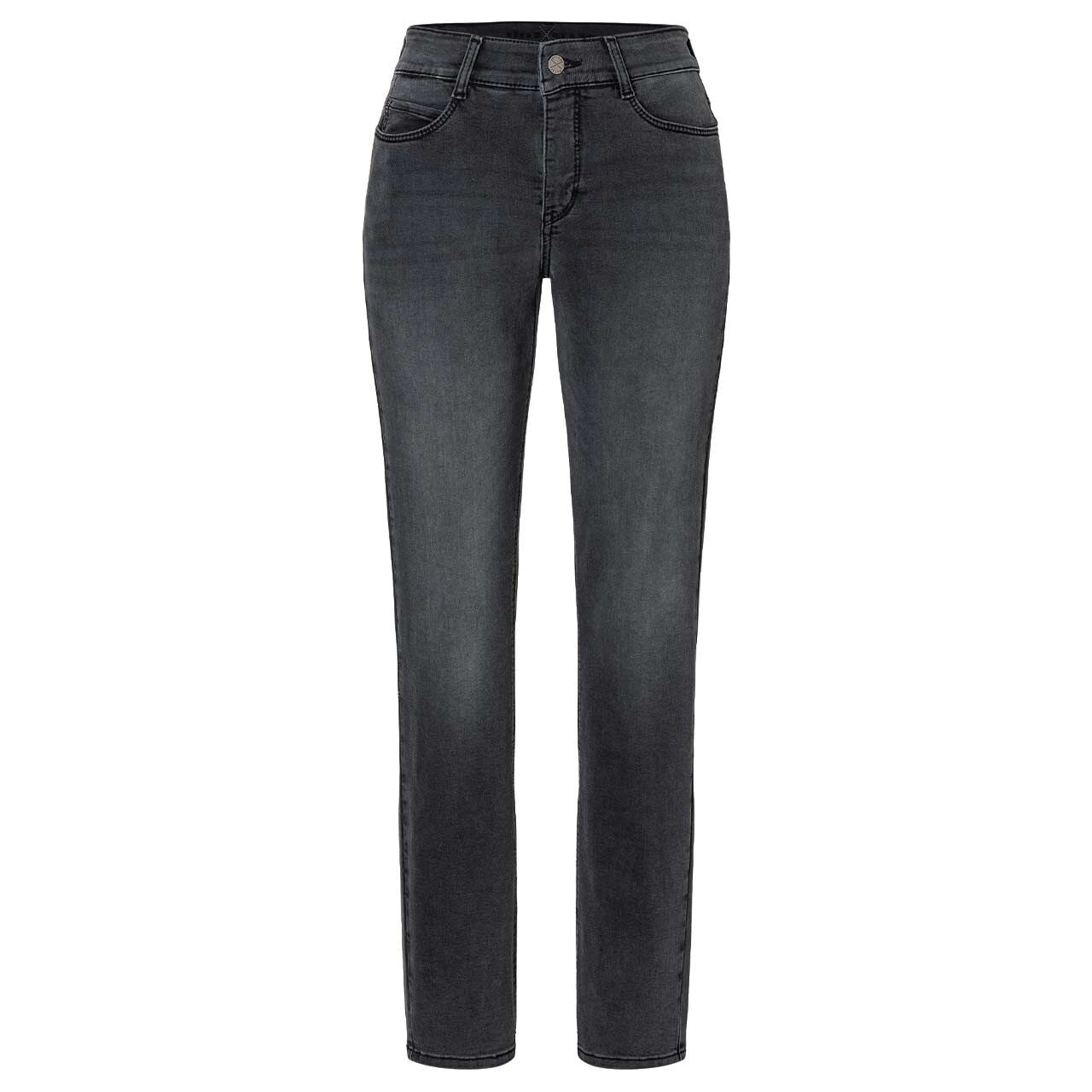 Damenjeans Dream von MAC in Schwarz verwaschen, Vorderansicht
