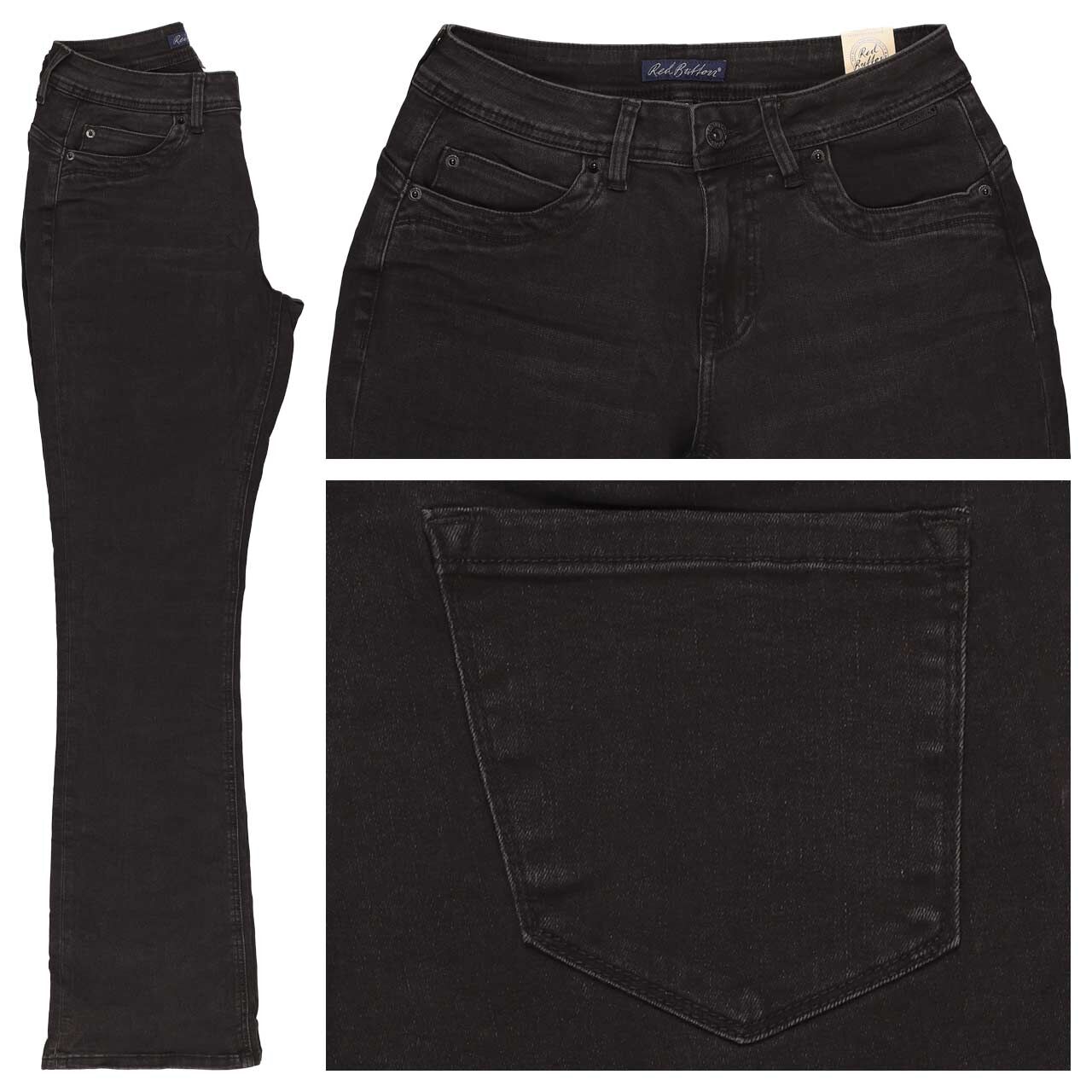 Red Button Babette Jeans black