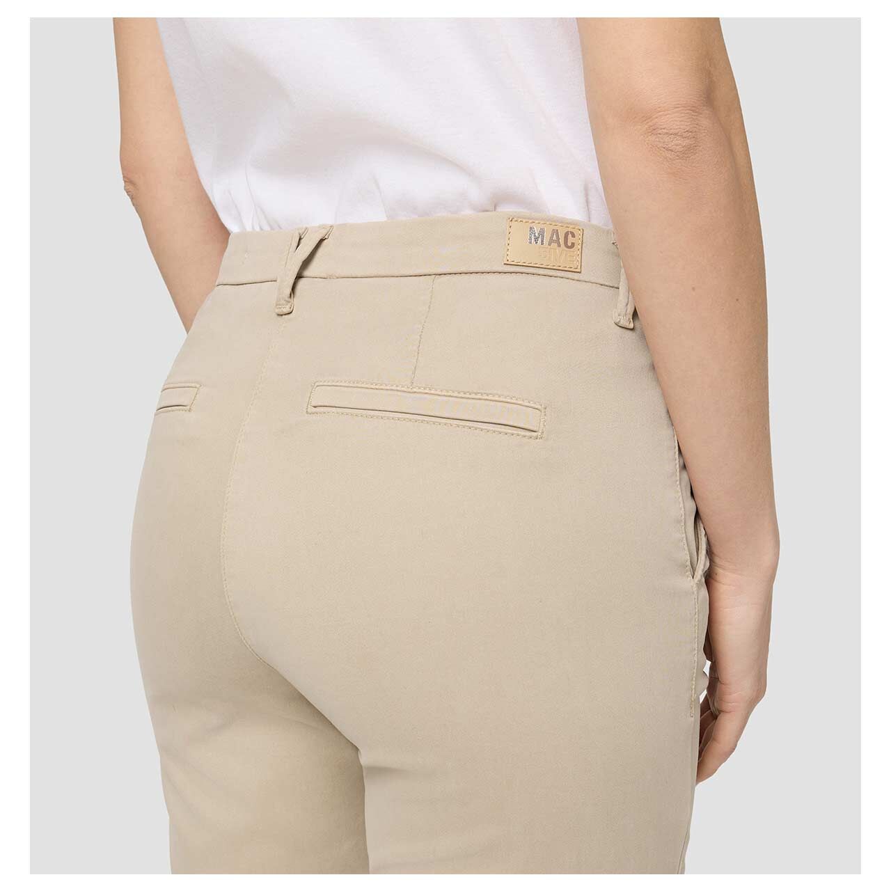 MAC Chino 7/8 Hose light beige kitt warm cotton