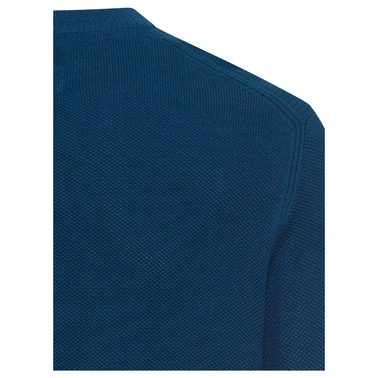 Herren Pullover von Camel active in der Farbe Petrol, detaillierte Rückansicht