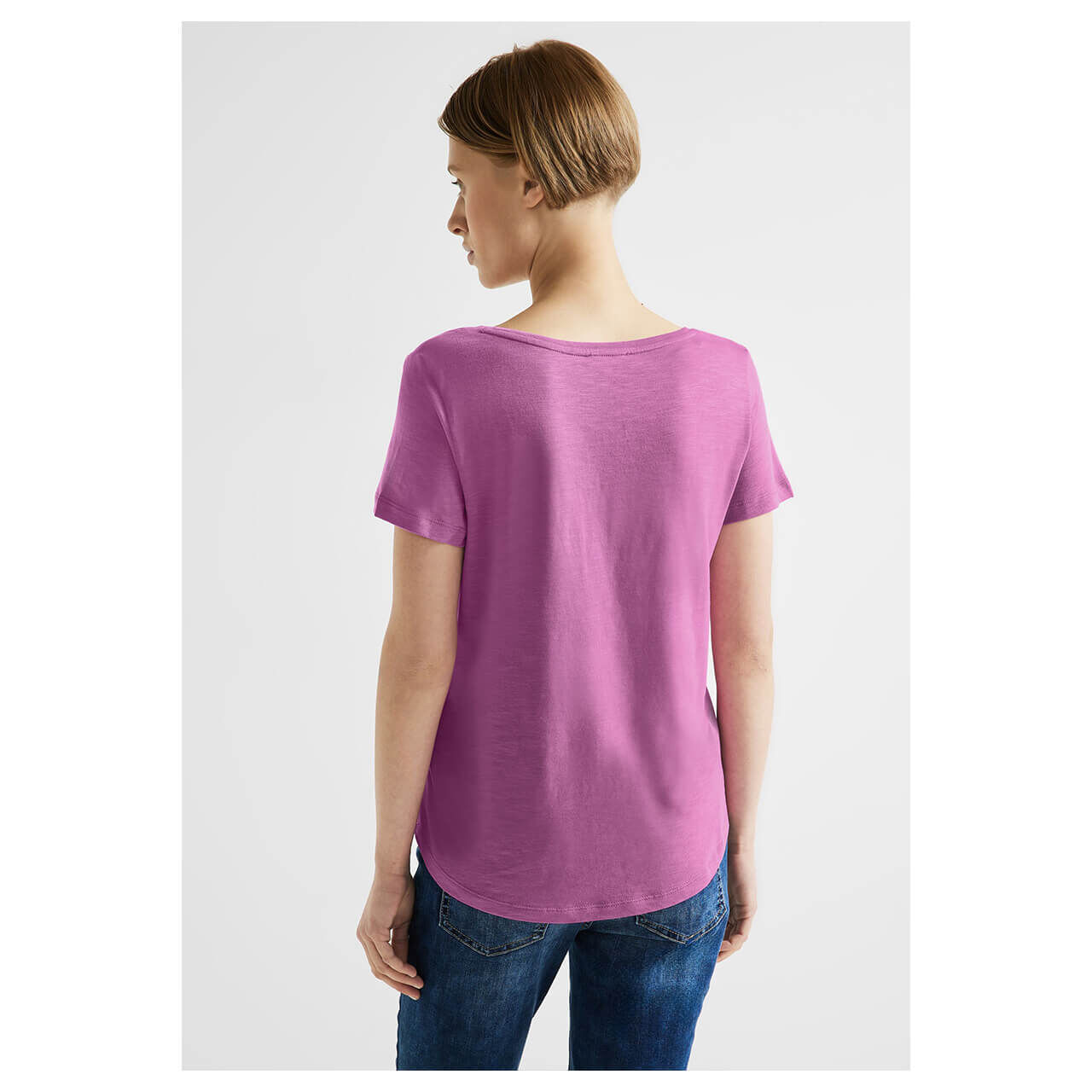 Street One Gerda T-Shirt meta lilac