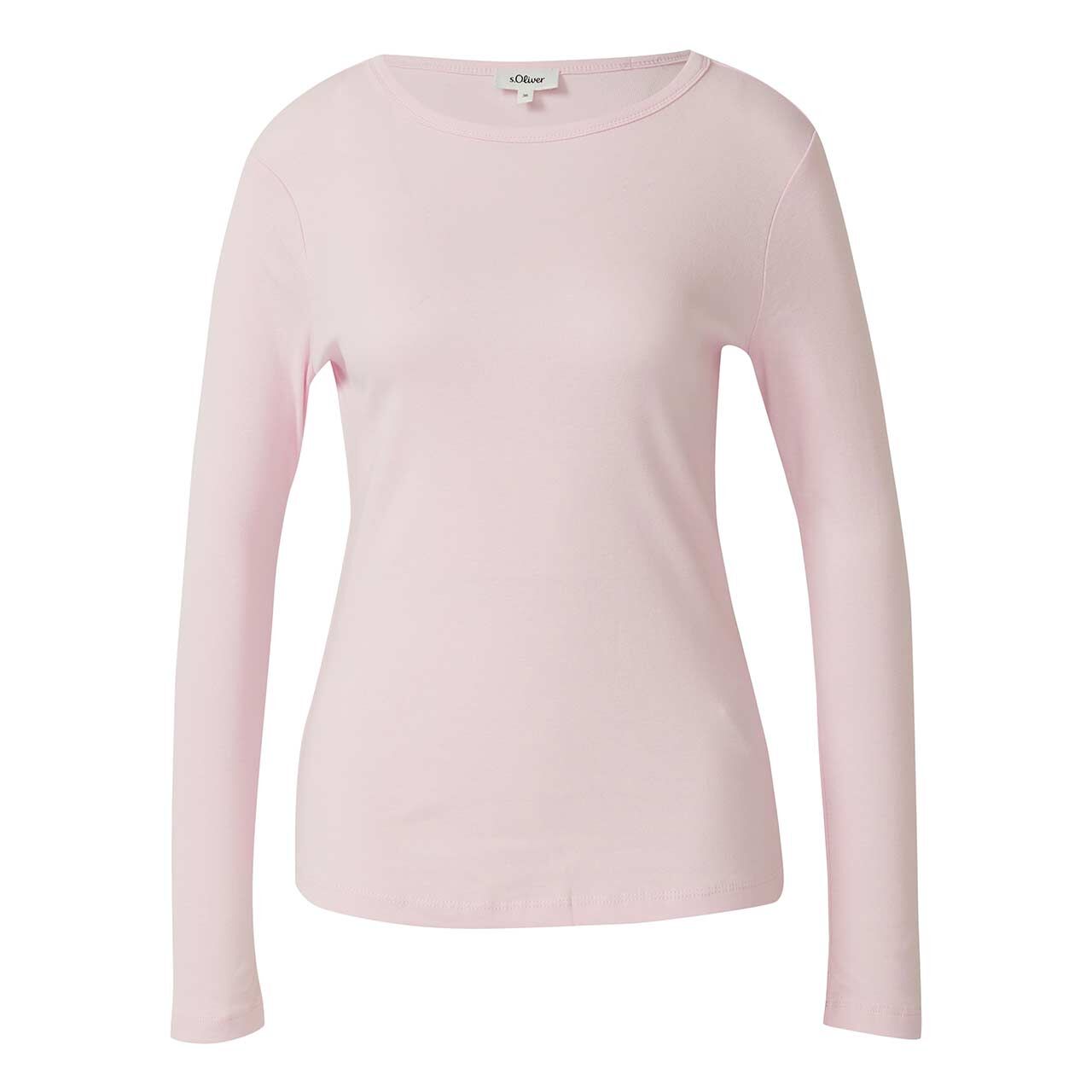 s.Oliver Damen Langarm Shirt lilac pink