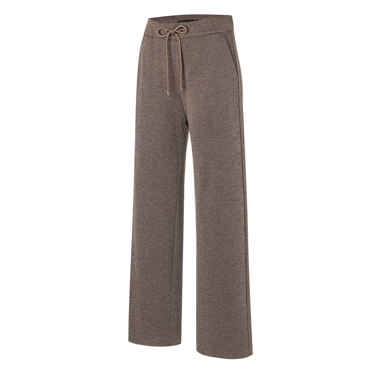 Stretch Damenhose Chiara von MAC in Braun meliert, Seitenansicht