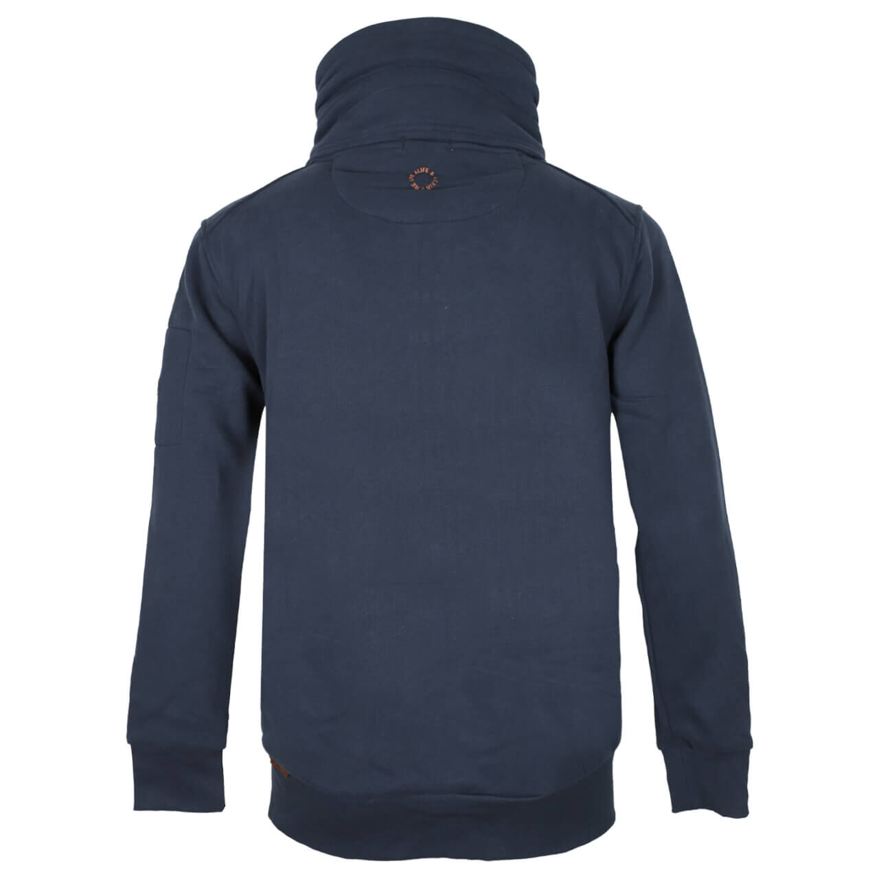 Alife and Kickin Herren Sweatjacke Elias A marine brown details