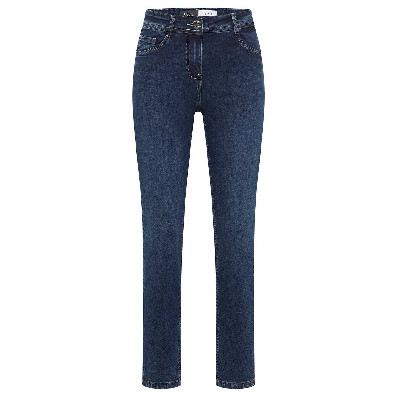 Cecil Vicky Jeans mid blue washed