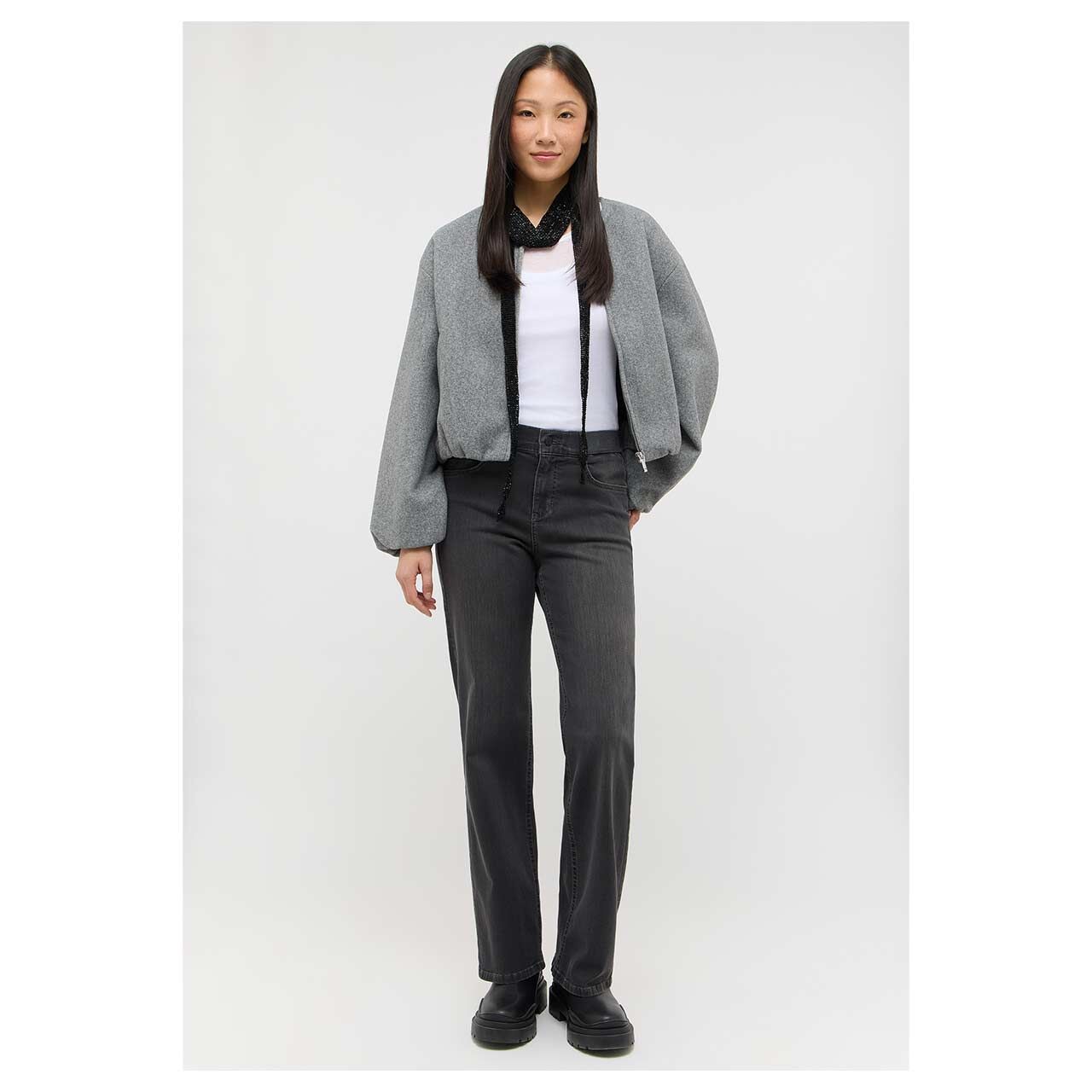 Angels Lara Sporty Jeans grey used