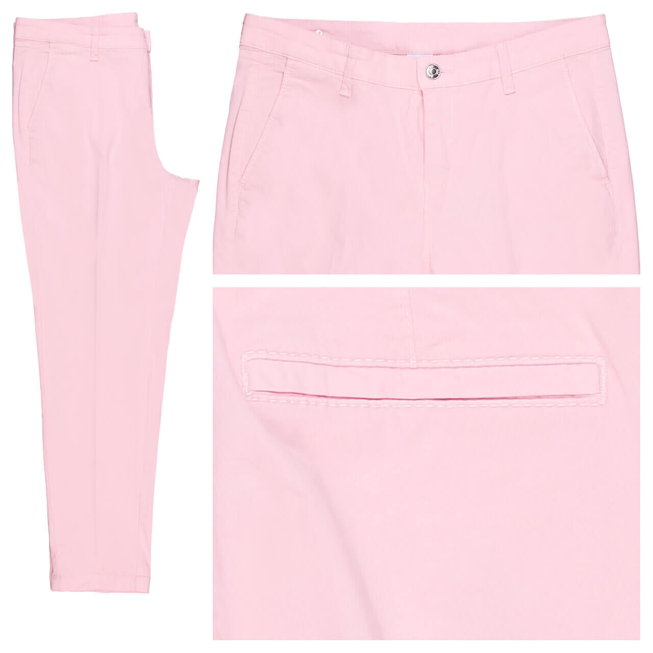 MAC Chino 7/8 Baumwollhose cotton candy pink MAC Chino 7/8 Baumwollhose cotton candy pink