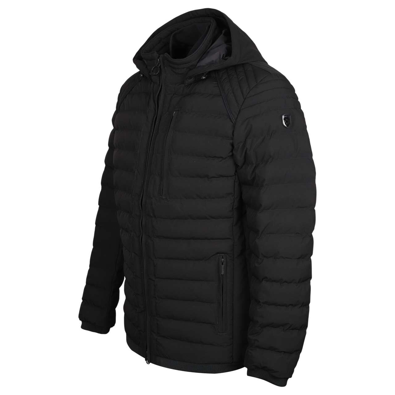 Herren Jacke Molecule/MOL Men Hood von Wellensteyn in Schwarz, Seitenansicht