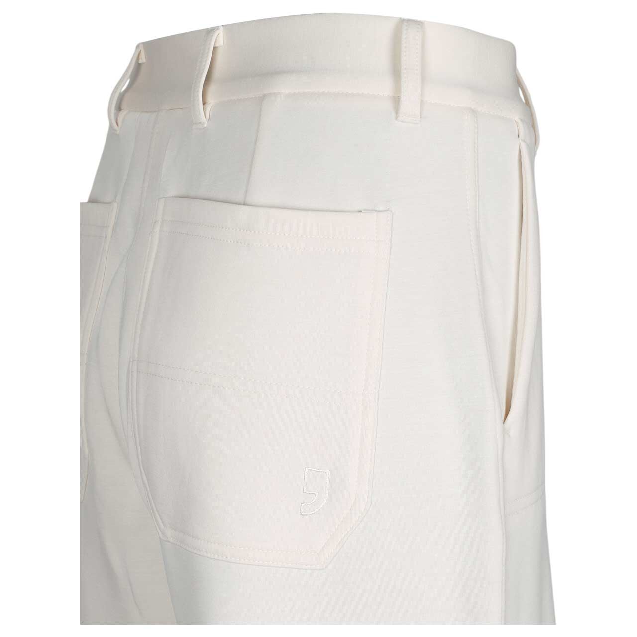 Stretch Damenhose von Comma in Cremeweiß, Seitenansicht