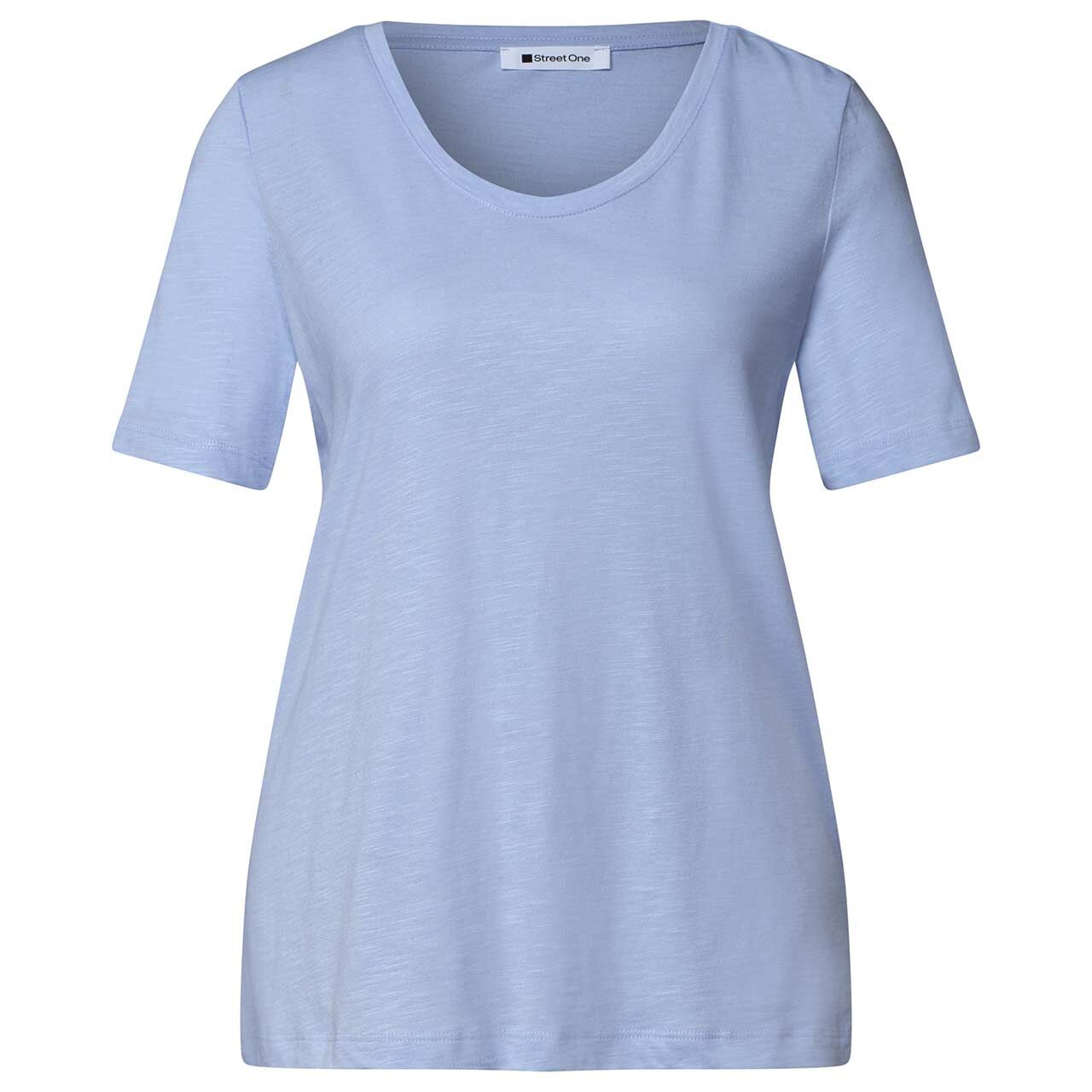 Street One Damen T-Shirt Gerda cashmere blue