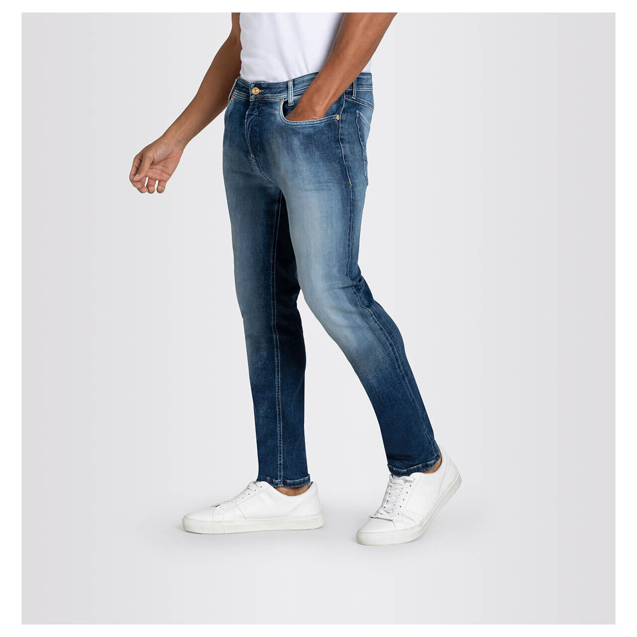 MAC Flexx Jeans 3D blue authentic wash