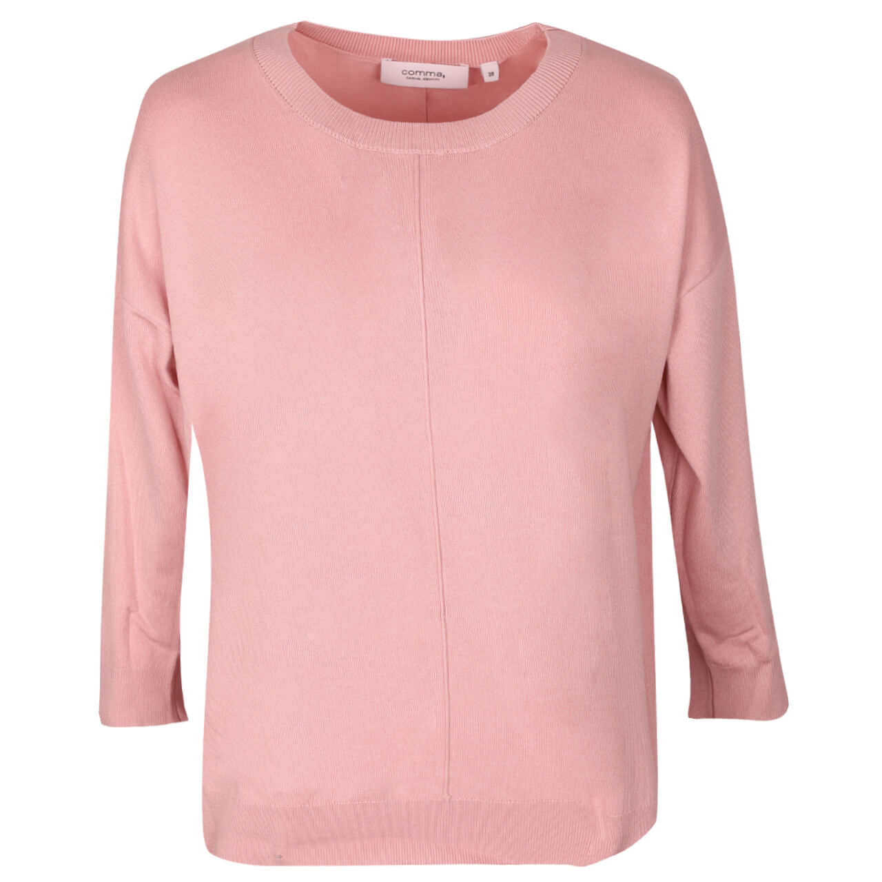 Comma Damen 3/4 Arm Pullover lilac pink