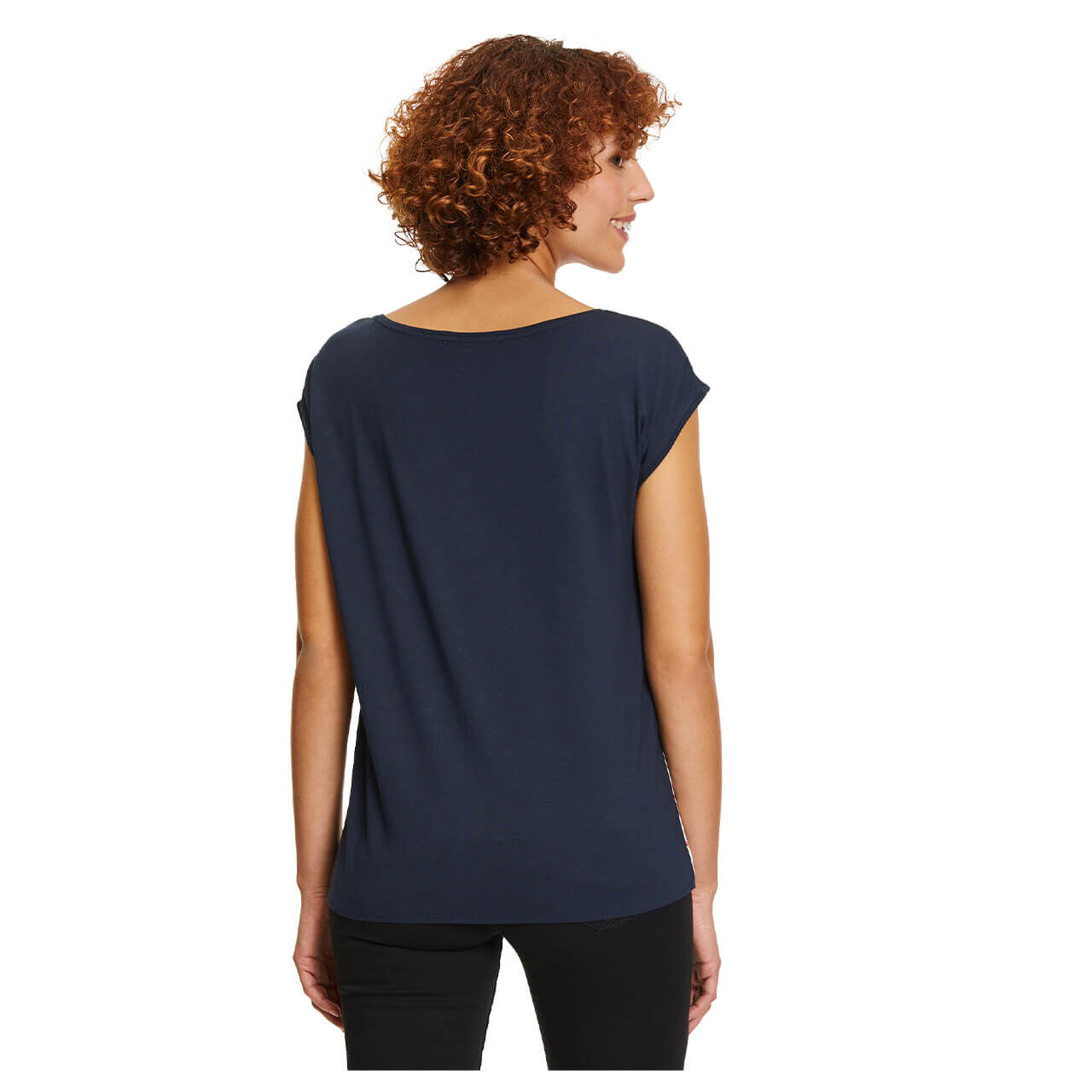 Betty Barclay T-Shirt für Damen in Dunkelblau mit Print, FarbNr.: 8844