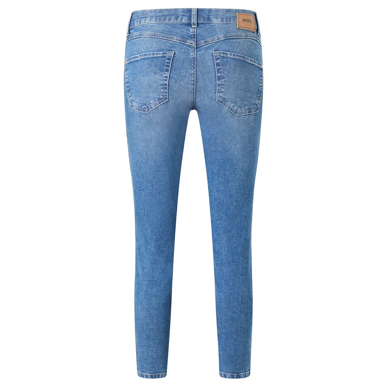 Damen 7/8 Jeans Ornella Seam von Angels in Hellblau verwaschen, Rückansicht