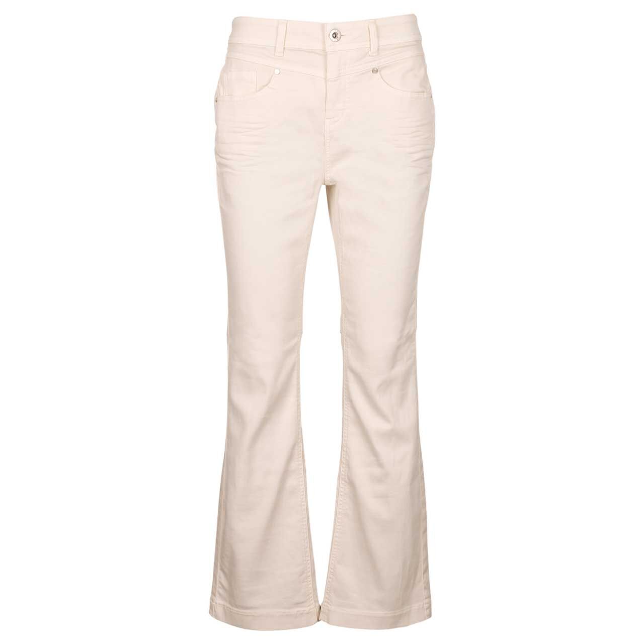 Street One Bootcut Jeans ecru washed