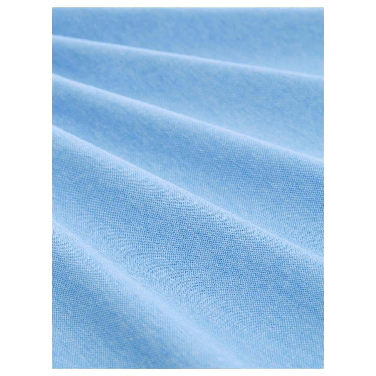 Tom Tailor Herren Piqué T-Shirt surf blue melange