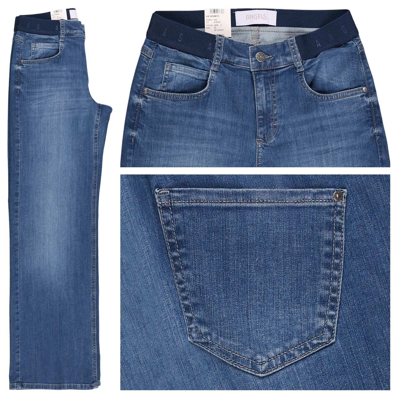 Angels Liz Sporty Jeans old washed used buffi