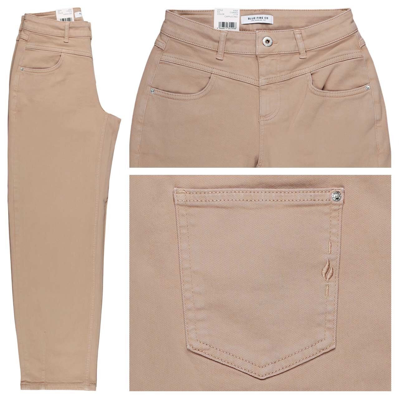 Blue Fire Kaia Ankle Jeans cappuccino