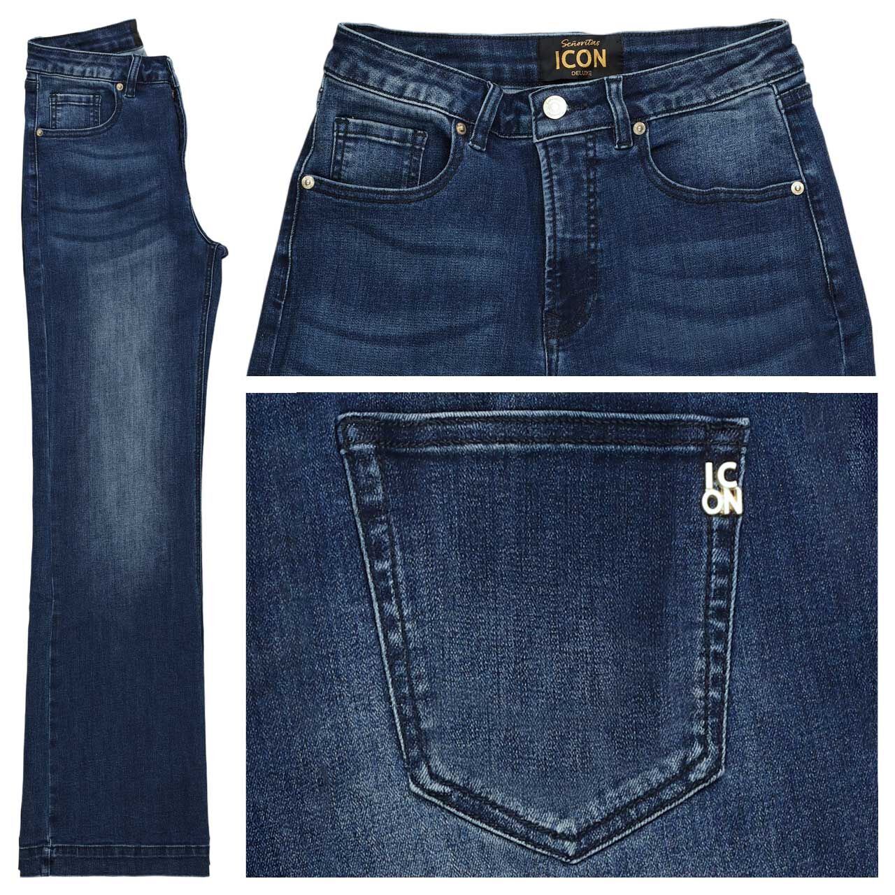 Senoritas ICON Rainbow Jeans blue used Senoritas ICON Rainbow Jeans blue used