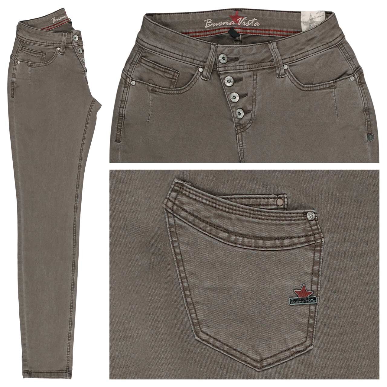 Buena Vista Malibu Stretch Twill Baumwollhose wurzel