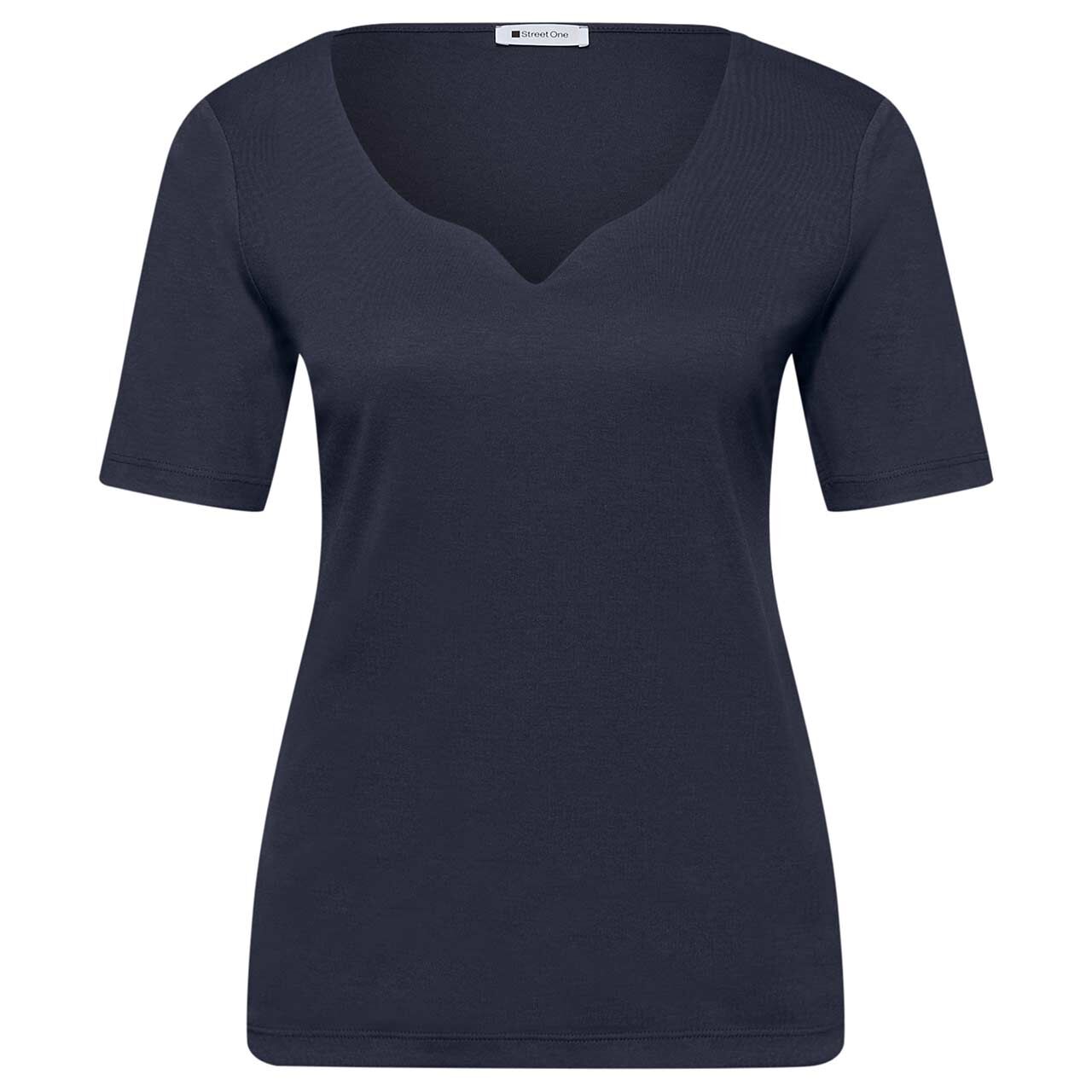 Street One Damen T-Shirt Ada shadowed navy