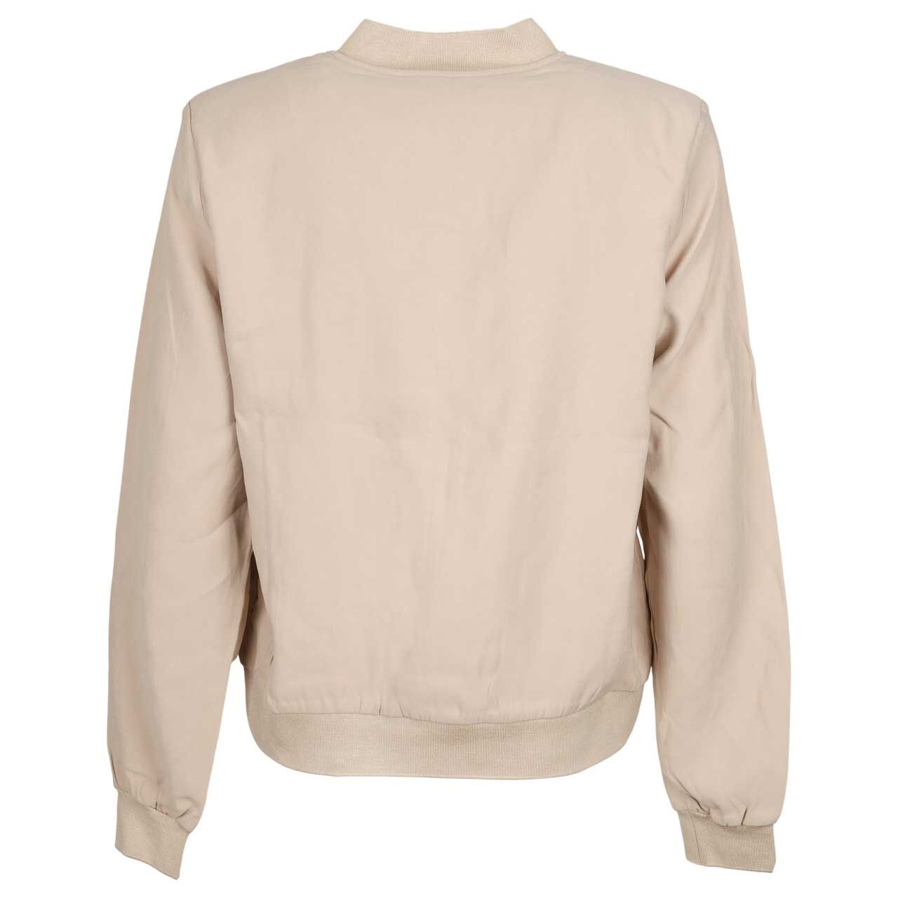 Damen Jacke Shorten Blouson von Senoritas ICON in Beige, Rückansicht