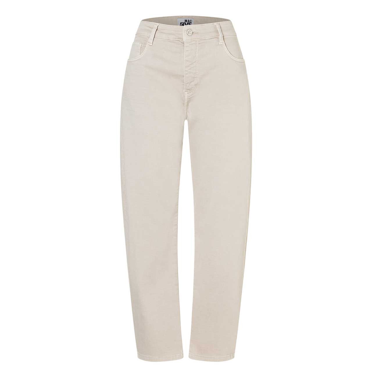 Damen Ankle Jeans Danni 2.3 von MAC in Beige, Vorderansicht