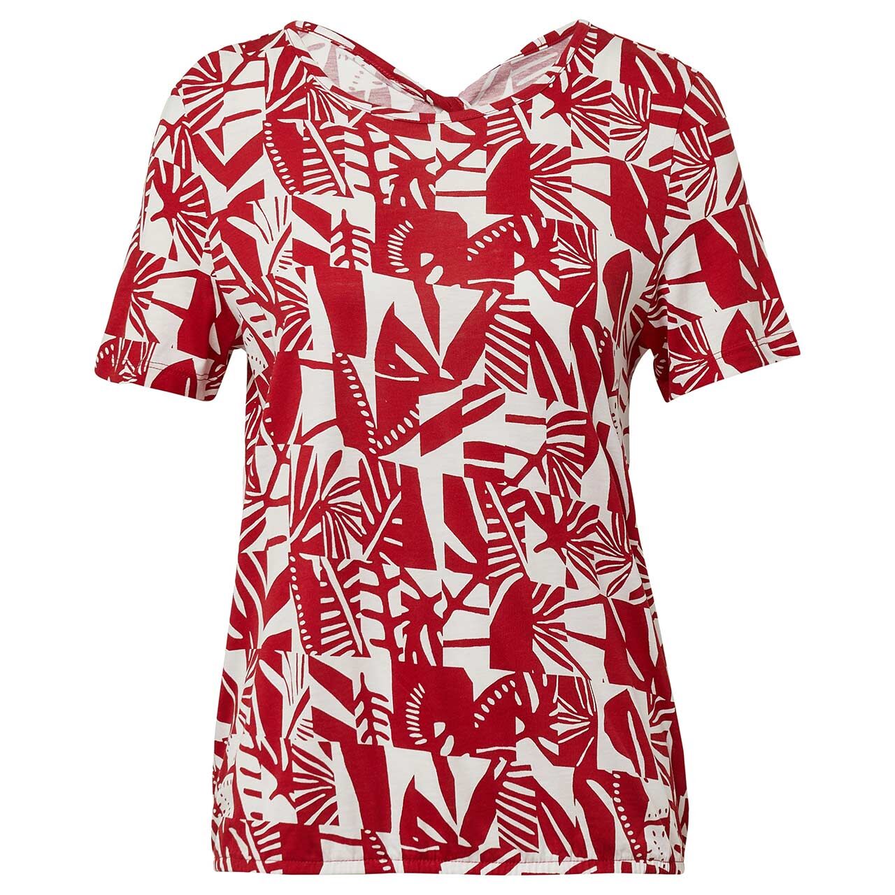 s.Oliver Damen T-Shirt chili pepper print