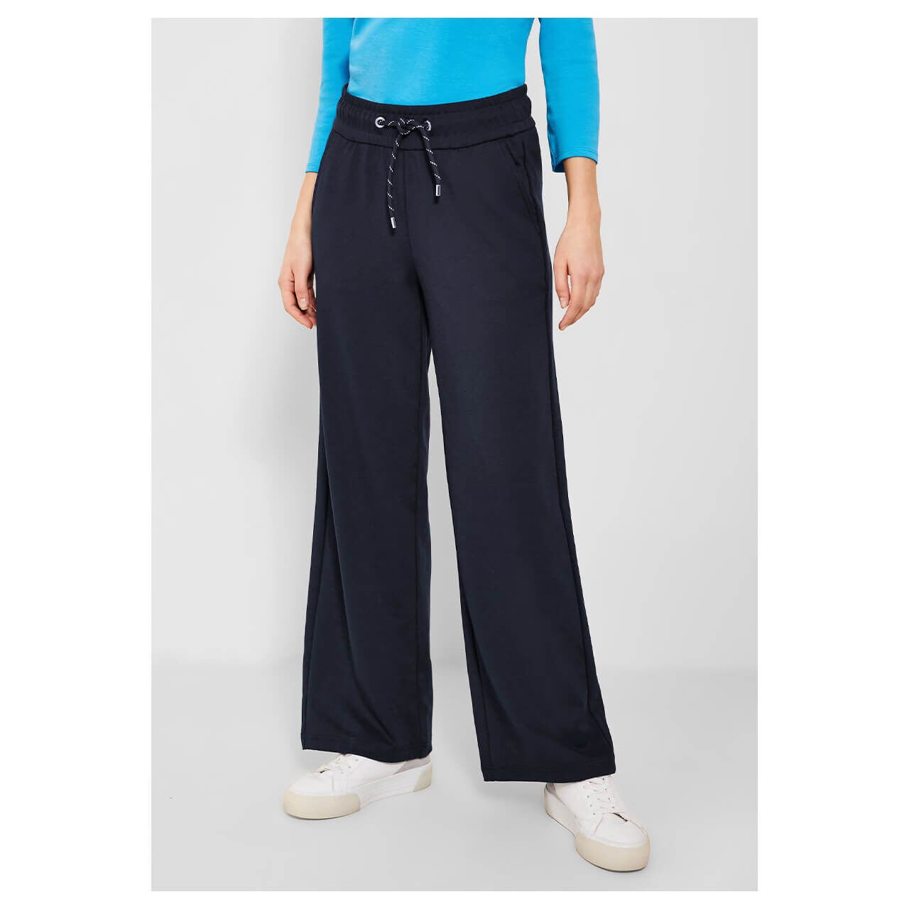 Cecil Nelee Jersey Hose deep blue