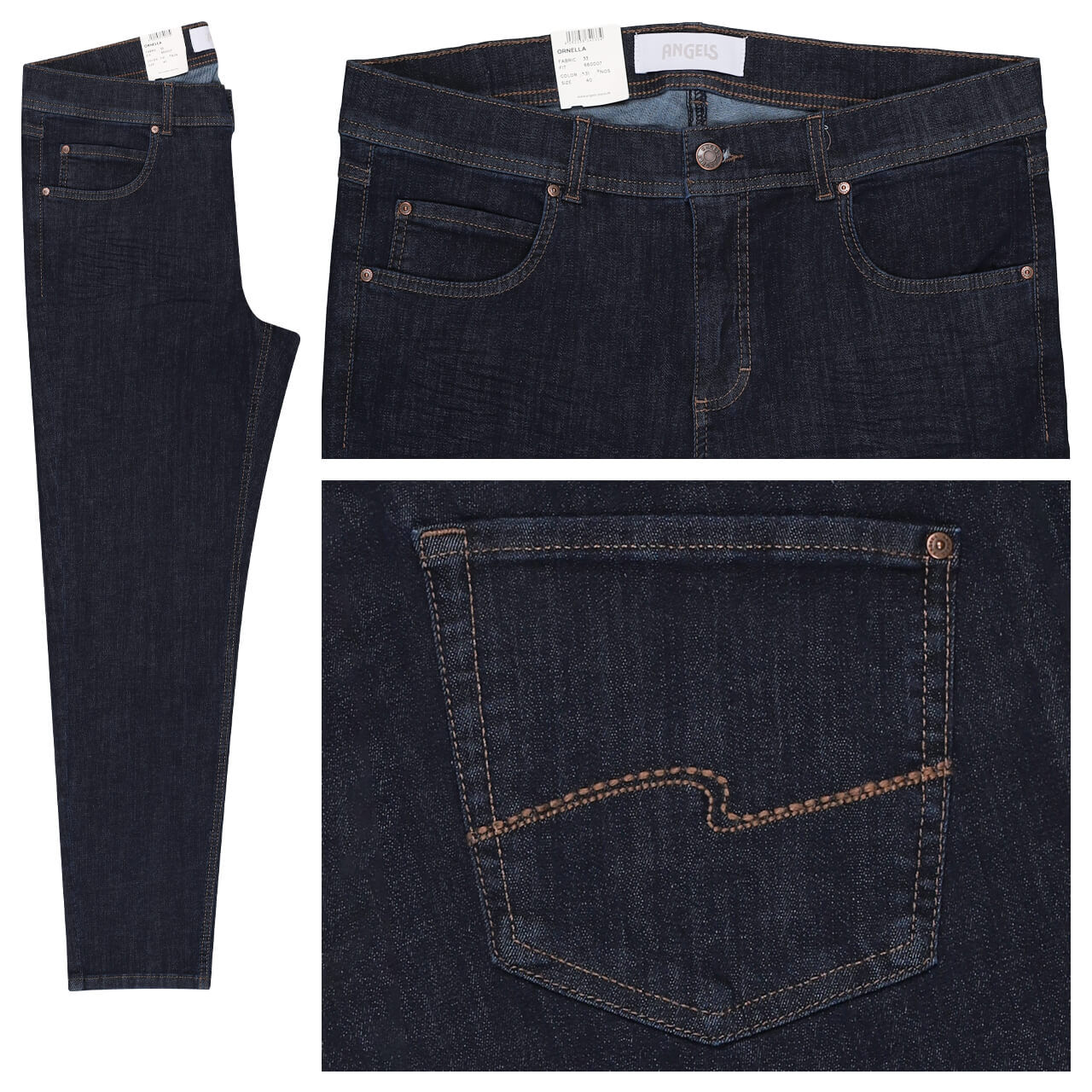 Angels Ornella 7/8 Jeans stone Angels Ornella 7/8 Jeans stone