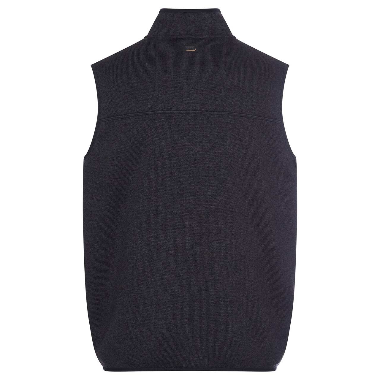Herren Fleece Weste von Camel active in Dunkelblau meliert, Rückansicht