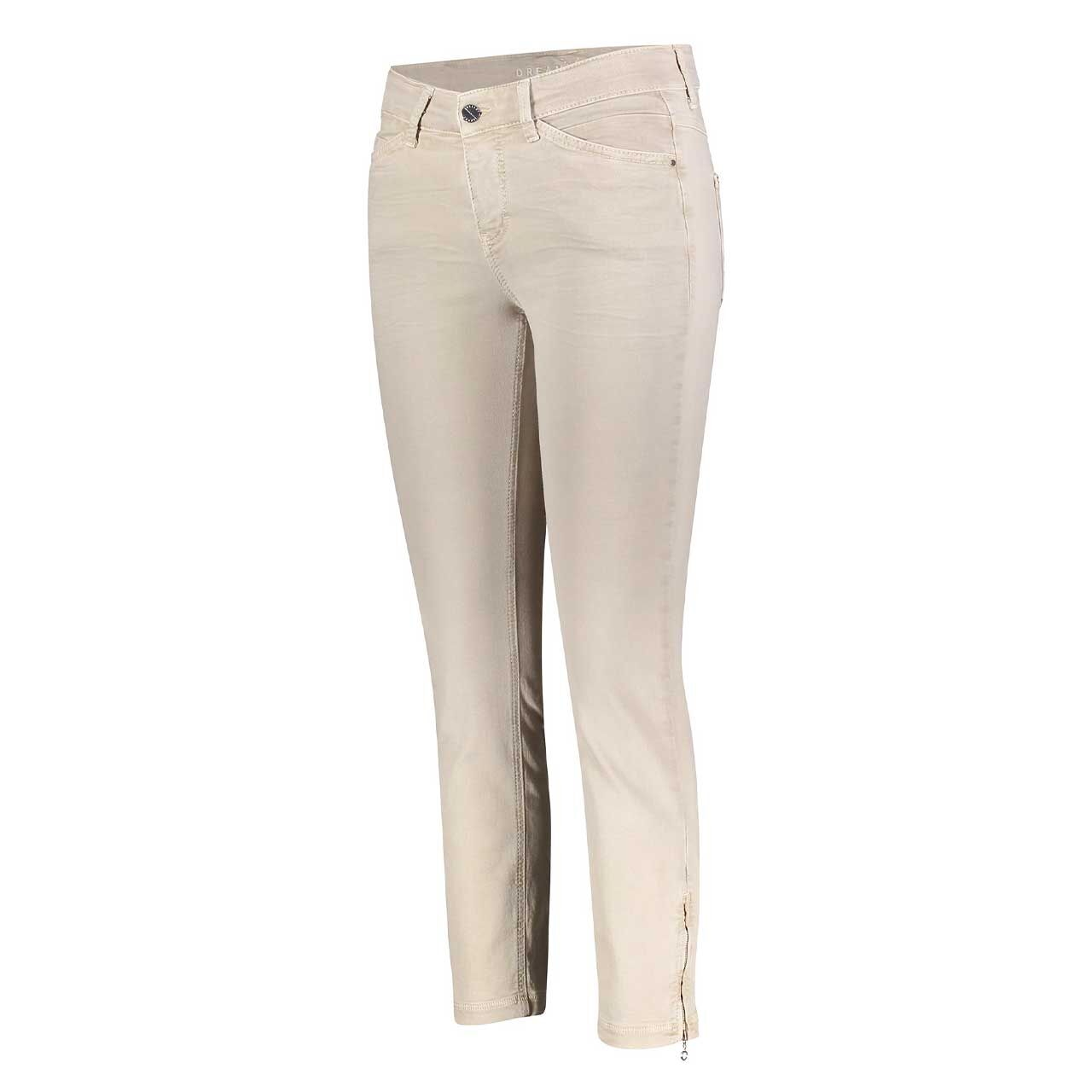 Stretch Damen 7/8 Jeans Dream Chic von MAC in Beige, gedrehte Seitenansicht