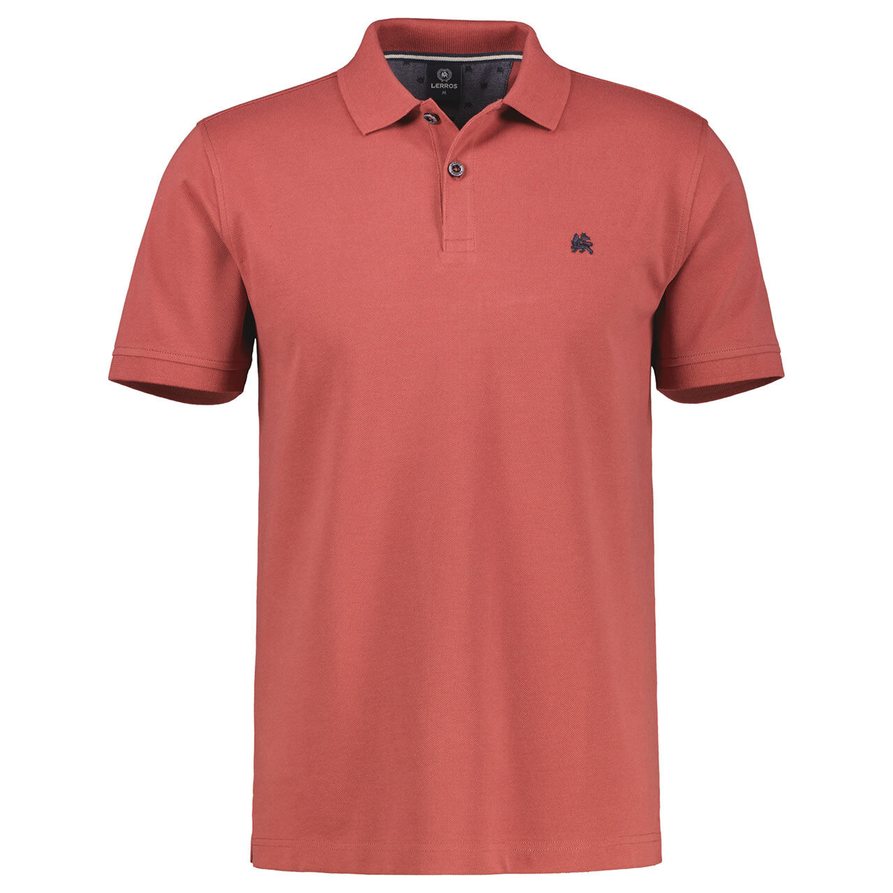 Lerros Herren Piqué Poloshirt earth red