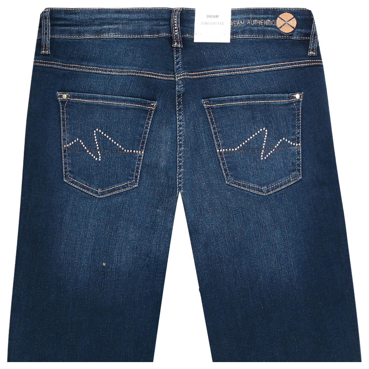 MAC Dream Jeans Nieten cobalt authentic wash glam