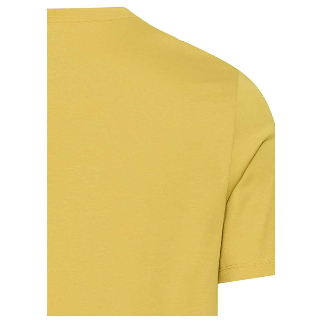 Herren T-Shirt von Camel active in Gelb, detaillierte Rückansicht