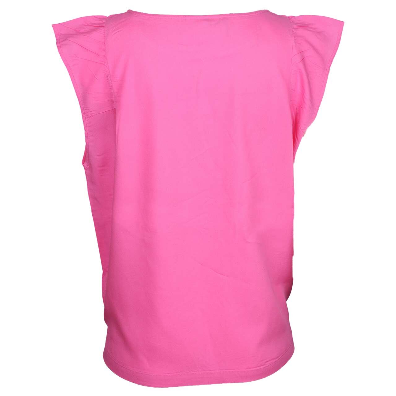 Damen Blusen Top Sleeve Detail von Street One Studio in Pink, Rückansicht