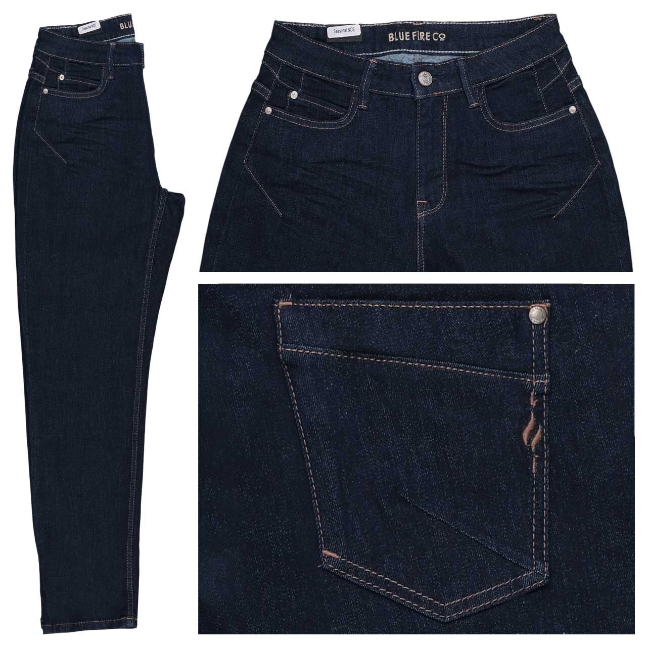 Blue Fire Lea Jeans rinse blue