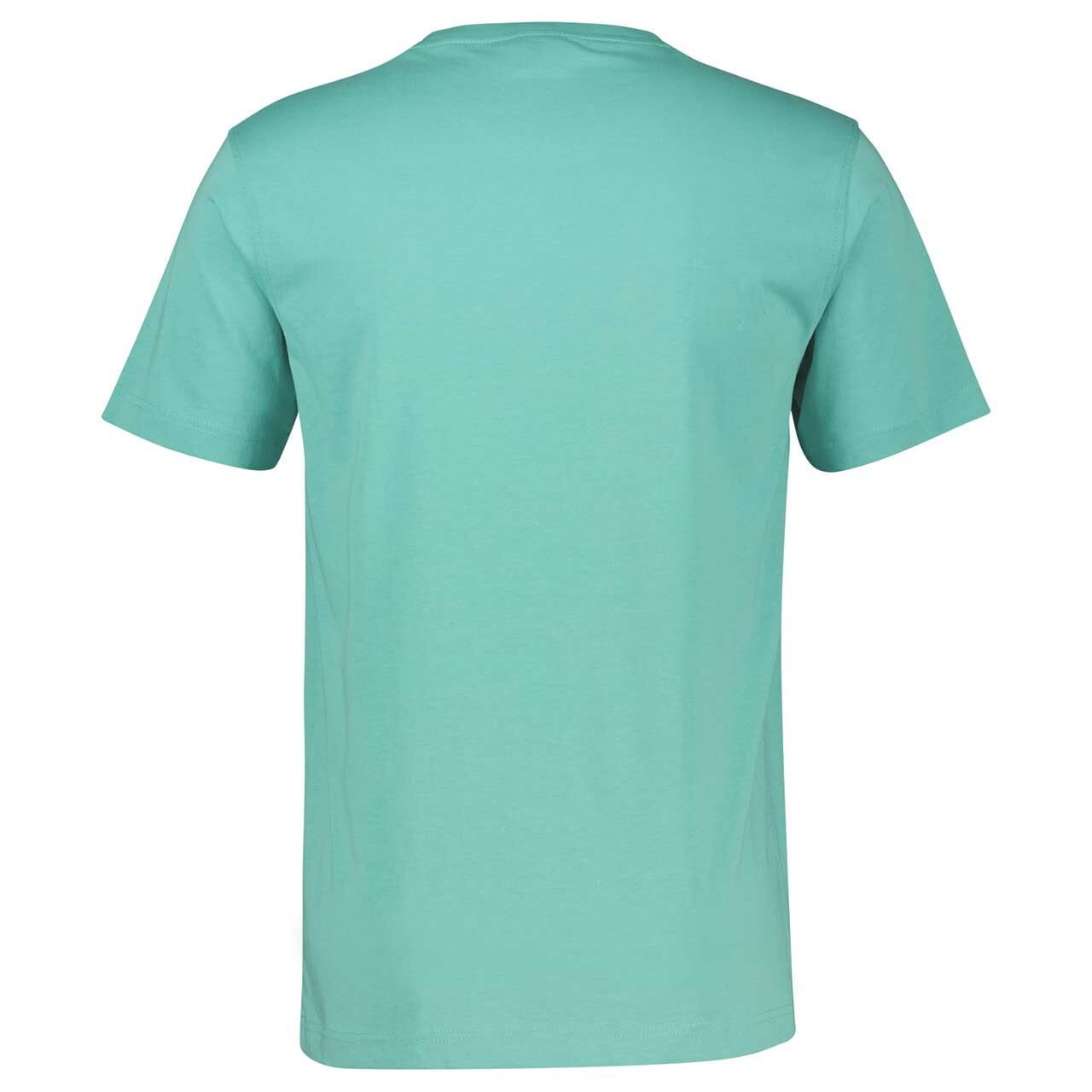 Herren T-Shirt von Lerros in Türkis, Rückansicht