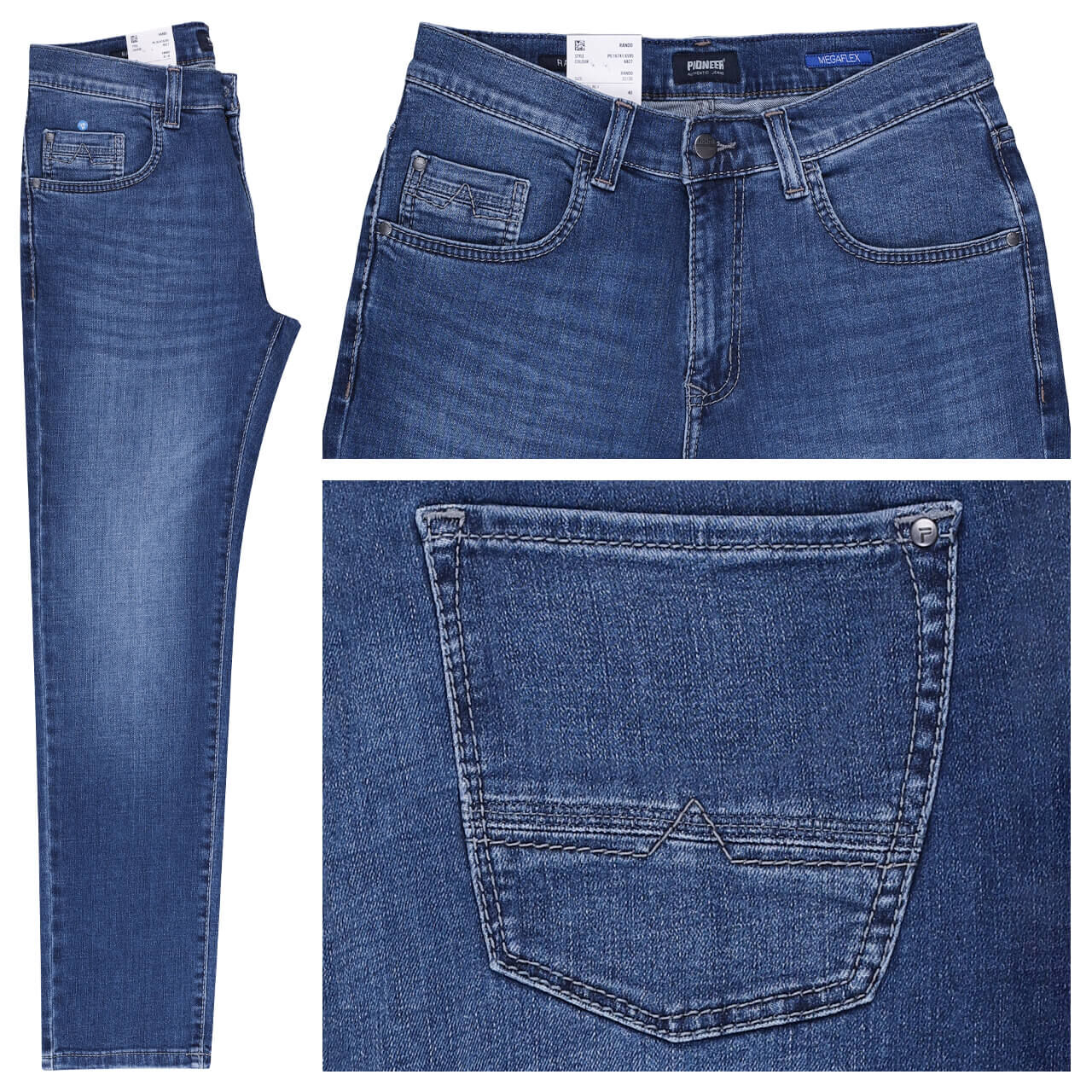 Pioneer Rando Jeans Megaflex blue fashion