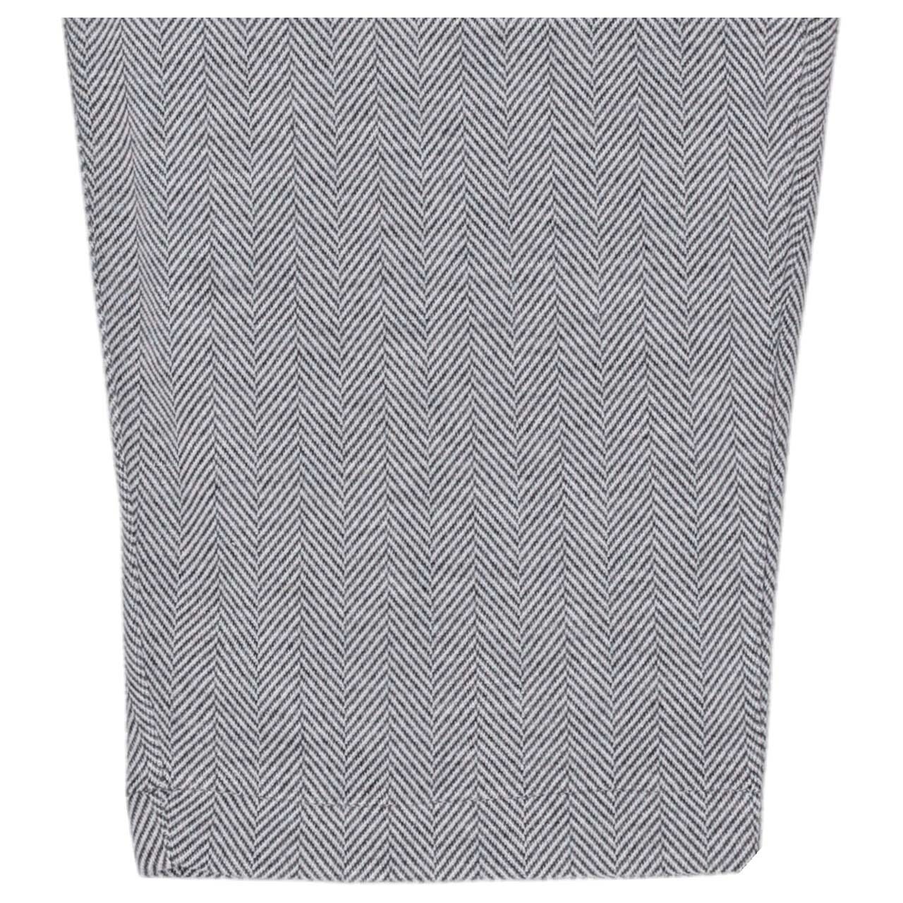 Damen 7/8 Hose Heartbreaker von Senoritas ICON in Grau mit Print, Detailansicht Hosenbeinabschluss