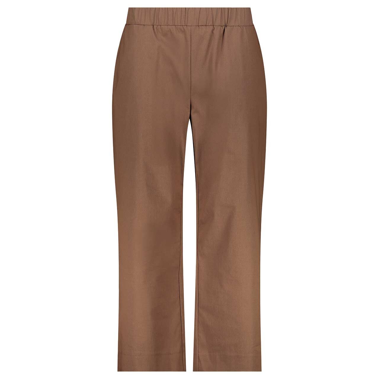 Damen 7/8 Baumwollhose von Monari in Braun, Vorderansicht