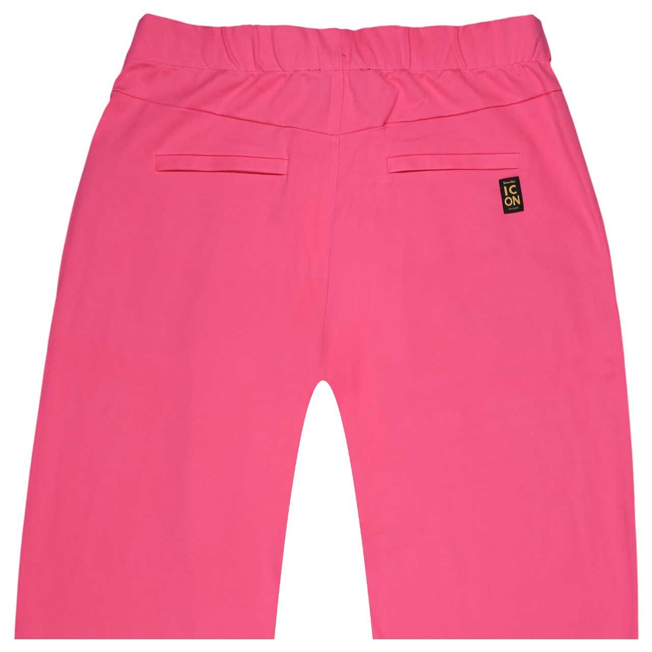 Damen 7/8 Hose Heartbreaker von Senoritas ICON in Pink, detaillierte Rückansicht