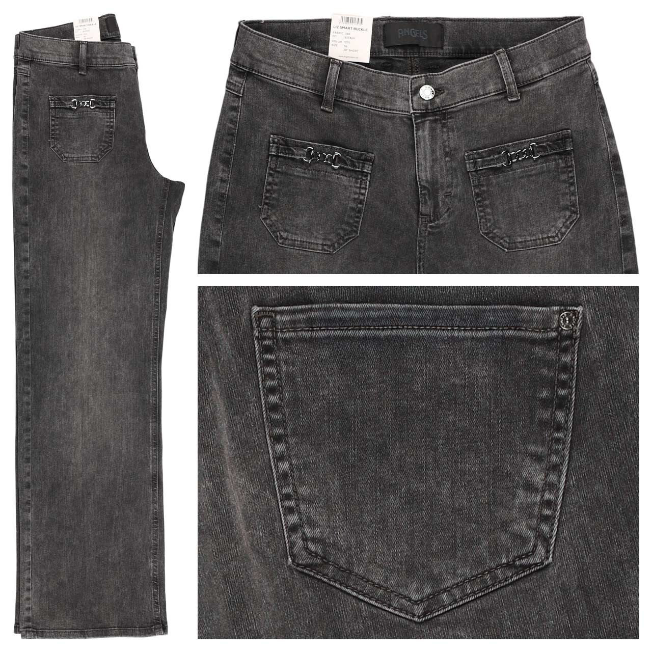 Angels Liz Smart Buckle Jeans grey random used