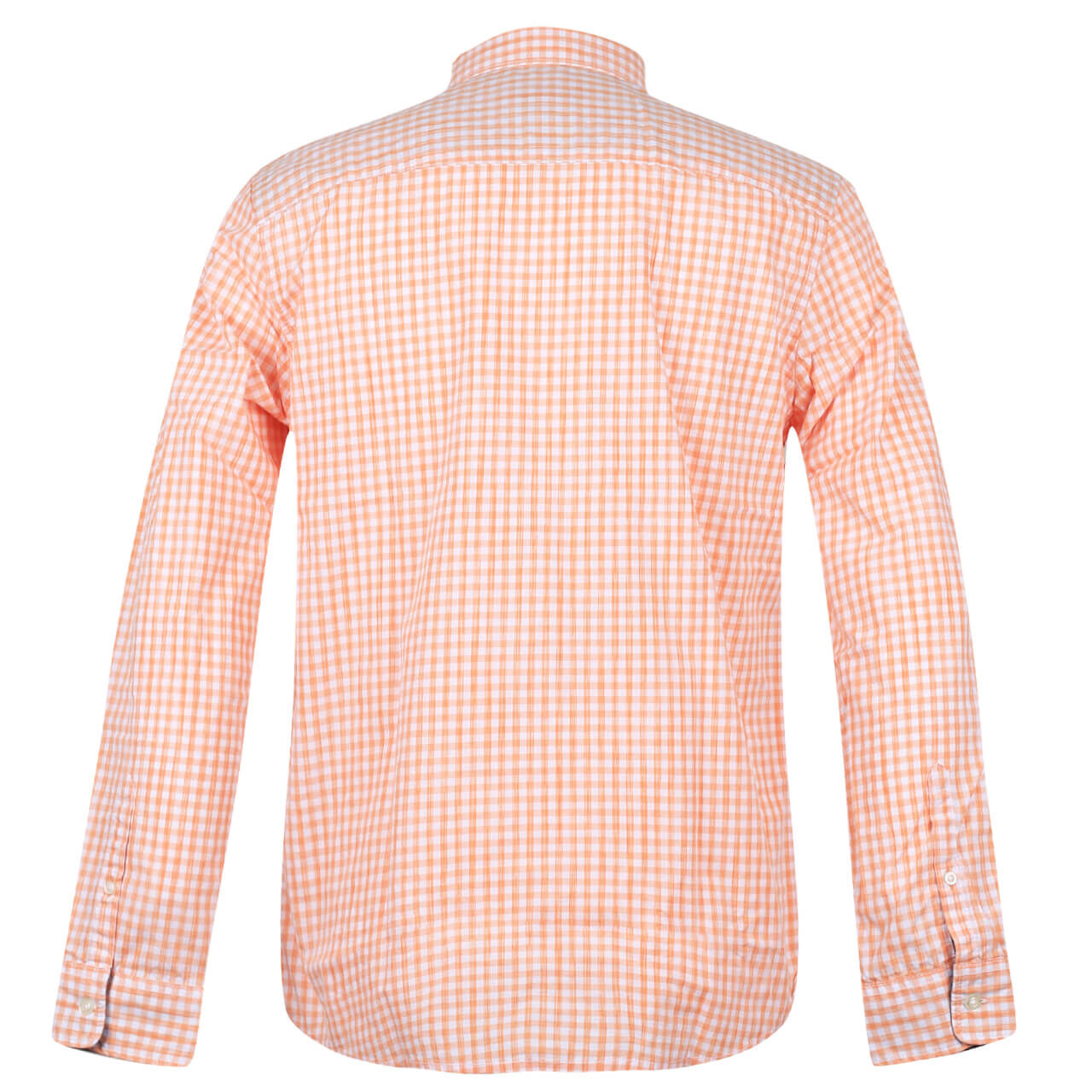 tomtailor-hemd-orange-28584-hinten Tom Tailor Hemd für Herren in Orange kariert, FarbNr.: 28584