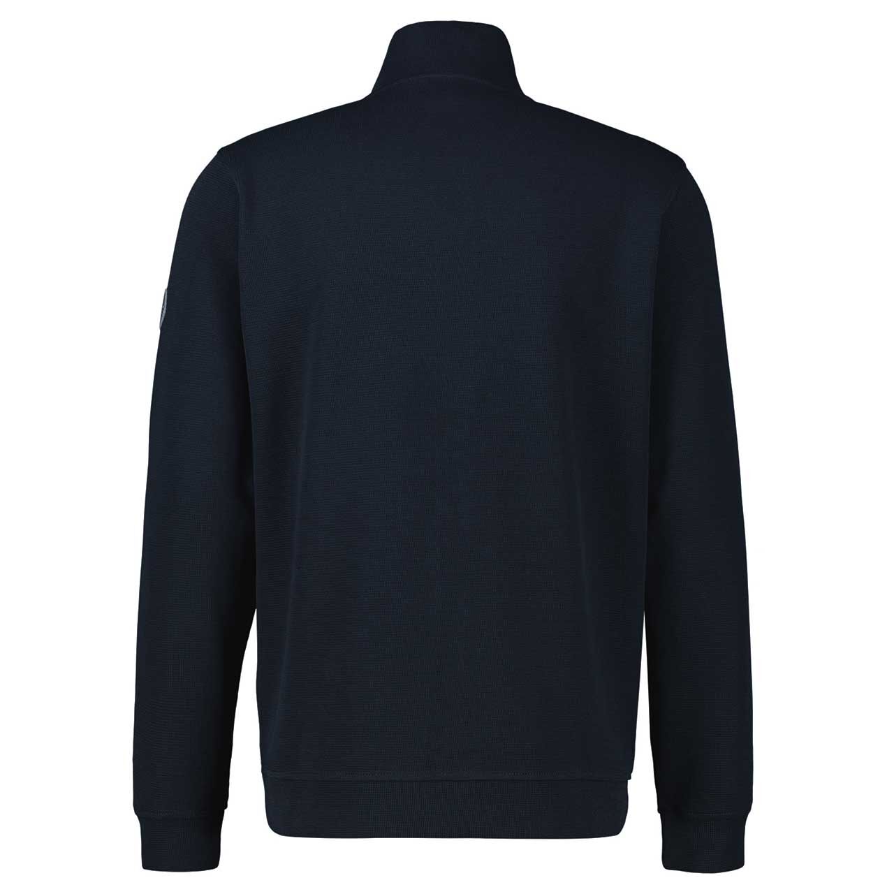 Herren Sweatjacke von Lerros in Dunkelblau, Rückansicht